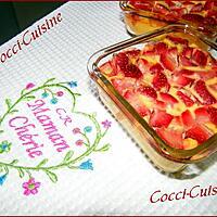 recette Clafoutis individuels aux fraises