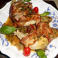 recette Cuisses de poulet lard a la provençale