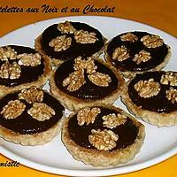 recette Tartelettes aux noix et au chocolat
