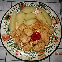 recette émincé de poulet en " chinoiserie "