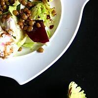 recette Salade lentilles et Feta