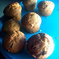 recette Muffin aux pépites de chocolat
