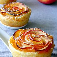 recette Roses feuilletées aux pommes