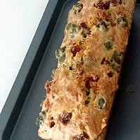 recette cake apéritif aux jambons lardons olives vertes