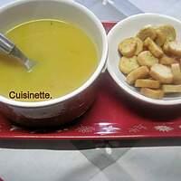 recette Soupe betternut et pommes de terre.
