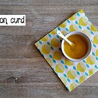 recette Lemon curd  (crème de citron)