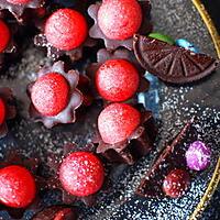 recette Etoiles de chocolat à la fraise Tagada ® et smarties