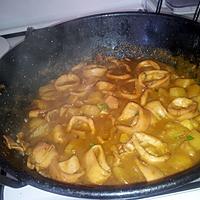 recette Poêlon de calamars au pomme de terre