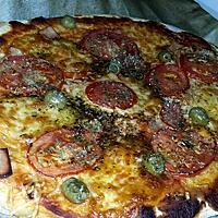 recette Pizza tomate mozzarella