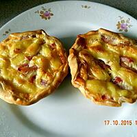 recette Tartelettes camembert & pommes