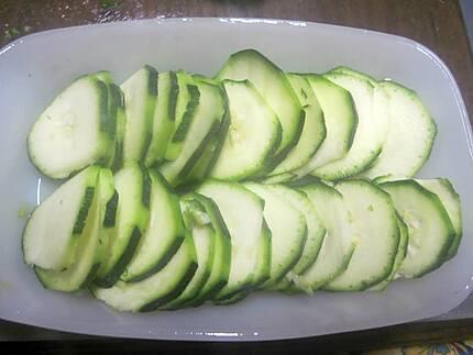 Recette De Courgettes Au Jambon Et Parmesan. Gratinés.