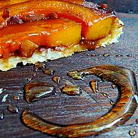 recette Tarte tatin de courge aux marrons et nappage au miel