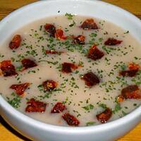 recette Soupe de haricots blanc avec des petits morceaux de chorizo fort