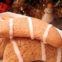recette Gingerbread cookies (petits biscuits de Noël)