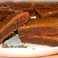 recette Gâteau au chocolat et mascarpone