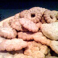 recette Biscuits sablés au presse biscuits