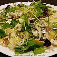recette Salade mélangée au Gorgonzola