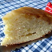 recette Gâteau Tatin aux pommes et à la crème de Salidou