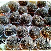 recette Boules chocolatées sans cuisson Choco/orange