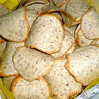 recette TUILES AUX AMANDES avec ou sans gluten,de mon ami Tonton ALEX