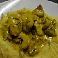 recette Émincé de Filet mignon Aux Curry & Champignon de Paris