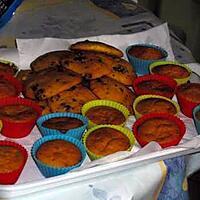 recette muffins a la citrouille  et cookies citrouille pépites aux chocolat