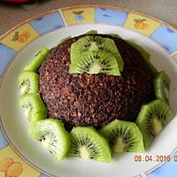 recette Bowl cake pomme chocolat