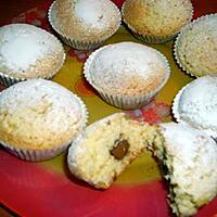 recette Cupcakes cannelle miel fleur d'oranger coeur choco caramel