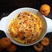 recette Clafoutis aux abricots et amandes(cuit au micro-ondes)