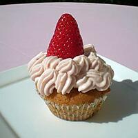 recette Cupcake a la fraise