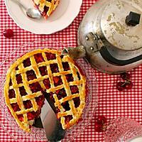 recette Cherry pie (tarte à la cerise)
