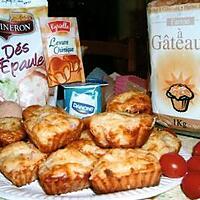 recette recette simple de muffin's salé