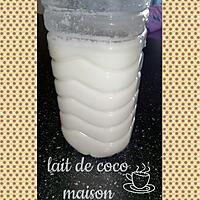 recette lait de coco maison