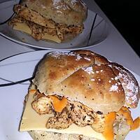 recette Burger Ciabatta pavot au blancs de dinde et aux épices cajun
