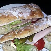 recette Sandwichs pique nique aux graines de pavot