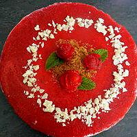 recette Bavarois fraises-spéculoos