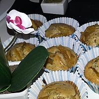 recette Muffins yuzu pavot