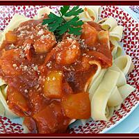 recette Crevettes à la sauce tomate