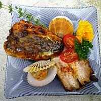 recette Filets de sardines grillés à l’unilatérale.