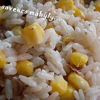 recette salade de riz ( celle servie au maroc ...quand on est invité....!)