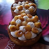 recette Tartelettes pommes et crème vanillée
