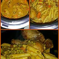recette Pilons de poulet à la pâte de curry & lait de coco au COOKEO