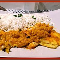 recette Filets de Limande au Curry