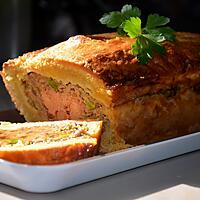 recette Pâté de canard en croûte, au foie gras et à l'armagnac