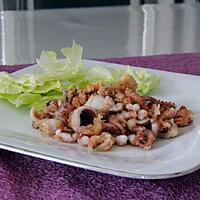 recette Poulpes frits