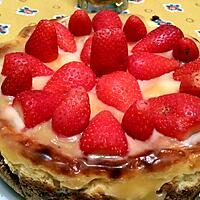 recette Cheesecake fraises-citron