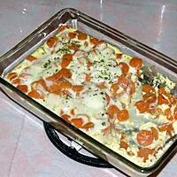 recette Flan aux carottes/ mozzarella