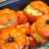 recette tomates farcies aux pommes de terre