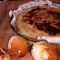 recette tarte suisse crème canelle