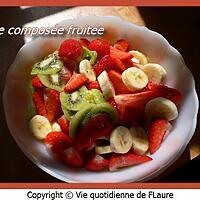 recette Salade composée fruitée